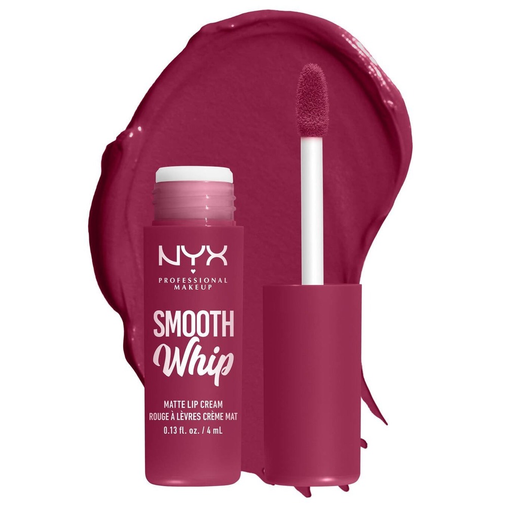 NYX Smooth Whip Matte Lip Cream - 08 Fuzzy‎ Slippers - Vegan Liquid Lipstick 4mL